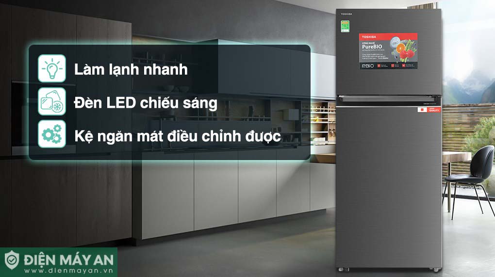 Tủ Lạnh Toshiba Inverter 411 Lít GR-RT559WE-PMV(58)-MM - bảng điều khiển